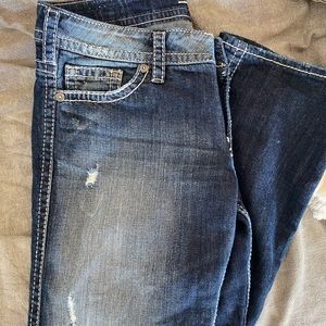 Silver Jeans Frances Capri